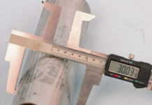 Измерение диаметра труб