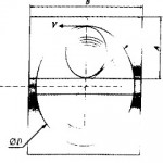 Схема роторного рекуператора — б